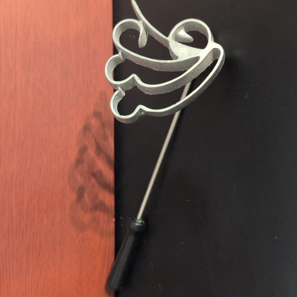 Vintage Angel Rosette Iron